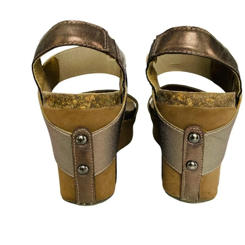 Corkys Women's Agnus Wedge Platform Sandals Sz 7